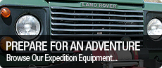 Land Rover Expedition Equipment